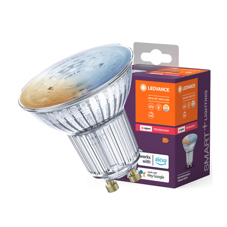 Żarówka LED GU10 4,7W 350lm CCT LEDVANCE SMART+ ZigBee Ściemnialna