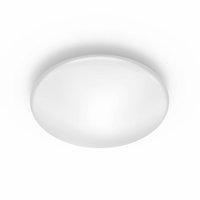 Lampa Sufitowa Plafon LED 12W 1000lm 2700K z Czujnikiem Ruchu i Zmierzchu Biała Shan Philips