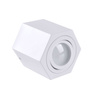 Oprawa natynkowa sufitowa Hexagon GU10 LED ruchoma SPOT biała