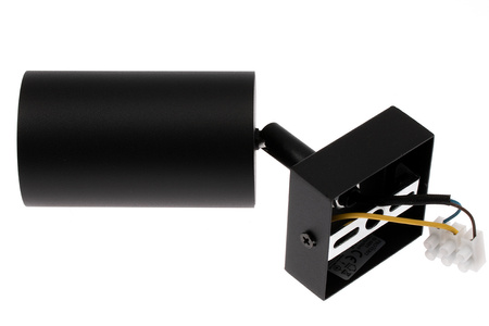 Lampa sufitowa QUALIS SPOT Reflektor Oprawa Halogenowa GU10 Czarna