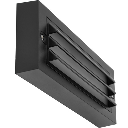 Kinkiet Ogrodowy Elewacyjny Lampa Ścienna LED 6W CZARNA POLA