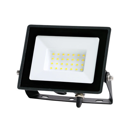 Naświetlacz LED Zewnętrzny Ogrodowy 30W 2505lm 6500K Zimny 120° IP65 IK05 Czarny MH Kobi