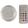Lampka Podszafkowa Meblowa LED RGB 15lm Z Pilotem Na Baterie Samoprzylepna Biała GOLDLUX (Polux)