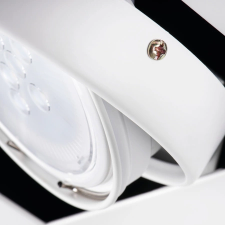 Oprawa Sufitowa Podtynkowa LED MATEO DWONLIGHT GU10 Kwadratowa Ruchoma Biała KANLUX