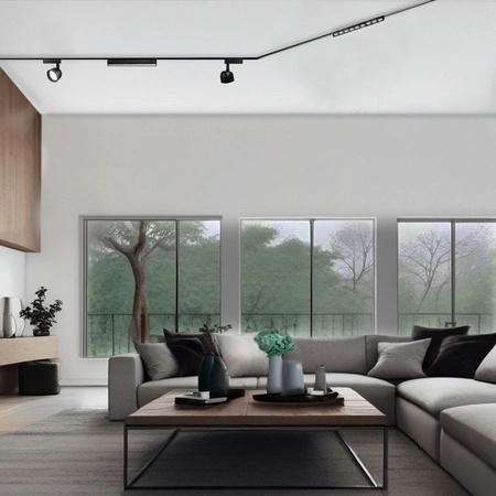 Lampa LED do Szyny Magnetycznej 11W 880lm 4000K Neutralny CRI90 90° Czarna VIDEX