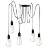 Lampa wisząca sufitowa ARANE PAJĄK 5 ramion do LED 5x E27 LUMILED