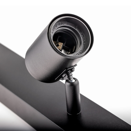 Lampa Sufitowa SPOT TUBA Reflektor Oprawa Halogenowa 4x E27 GLASA LUMILED