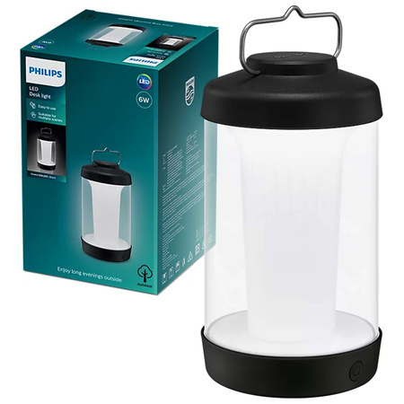 Lampka Biurkowa LED 6W 180lm 5000K USB IP54 Zielona Cicero Philips