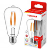 Żarówka LED E27 ST64 7W = 60W 806lm 2700K Ciepła Filament Ściemnialna TOSHIBA