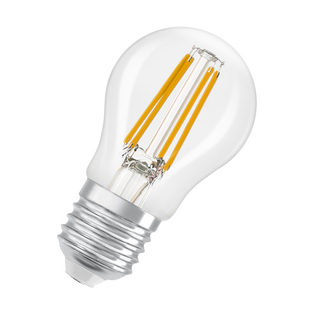 Żarówka LED P45 E27 3.4W = 40W 470lm 4000K Neutralna 320° Filament Ściemnialna SUPERSTAR Osram