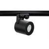 Reflektor Szynowy GU10 Czarny Mat Lampa do Szynoprzewodów Jednofazowych
