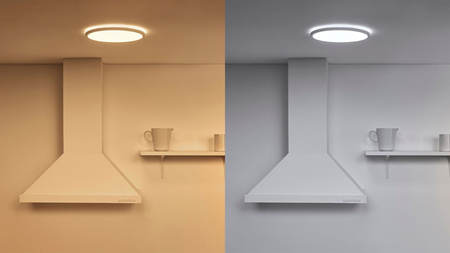 Plafon LED Lampa Sufitowa Natynkowa 14W 2700-6500K Biały SMART WiFi WiZ