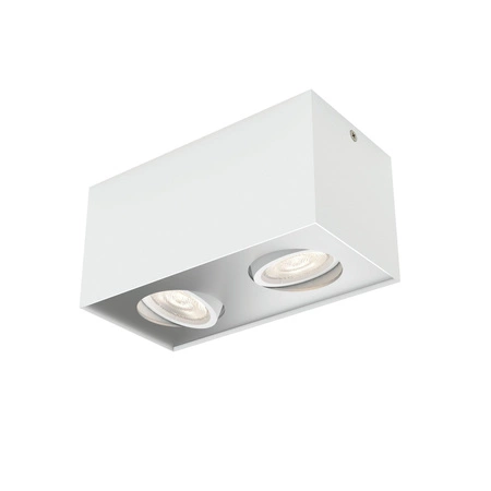 Oprawa Natynkowa Lampa LED 9W 1000lm 2200-2700K Ściemnialna WarmGlow Biała Box Philips