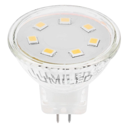 Zestaw 10x Żarówka LED MR11 2,5W = 20W 220lm 3000K Ciepła 120° 12V LUMILED