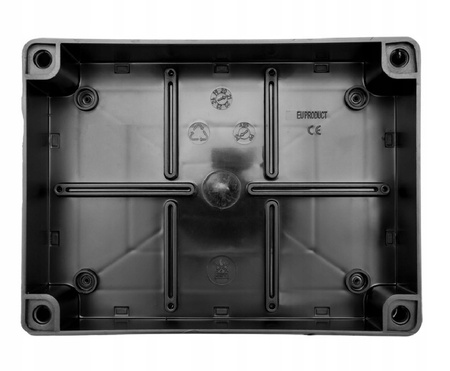 Puszka Instalacyjna Natynkowa Hermetyczna S-BOX 516CZ 240x190x90 IP65 PAWBOL