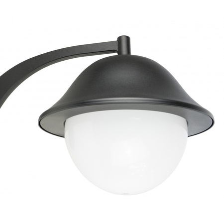 Lampa Ogrodowa Zewnętrzna Słupek LATARNIA E27 Prince Max OGMW 3 O-BD 310cm czarny Su-Ma