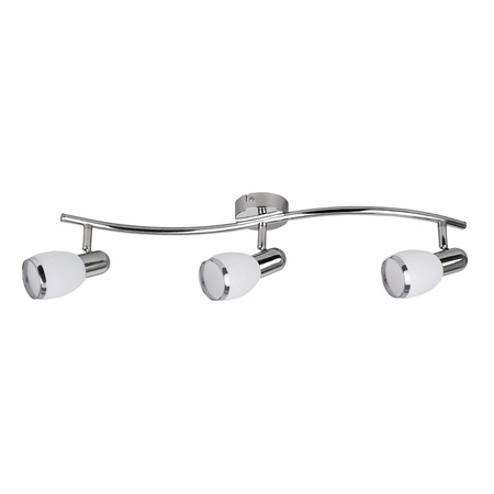 Lampa Sufitowa Punktowa Reflektor Spot 3x E14 Chrom Nowoczesny Elite 6062 Rabalux