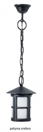 Lampa Ogrodowa Zewnętrzna Wisząca LED CORDOBA K 1018/1/T E27 Su-Ma