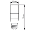 Żarówka LED STICK E27 T38 9,5W = 75W 1050lm 4000K Neutralna PHILIPS CorePro