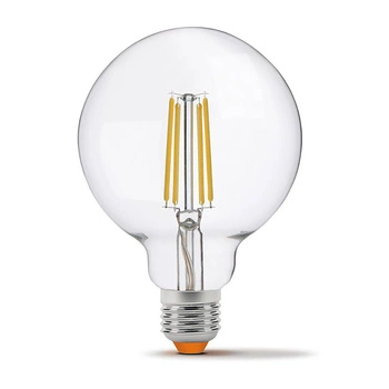 Żarówka LED E27 G95 7W = 60W 806lm 4000K Neutralna Filament Ściemnialna 360° VIDEX