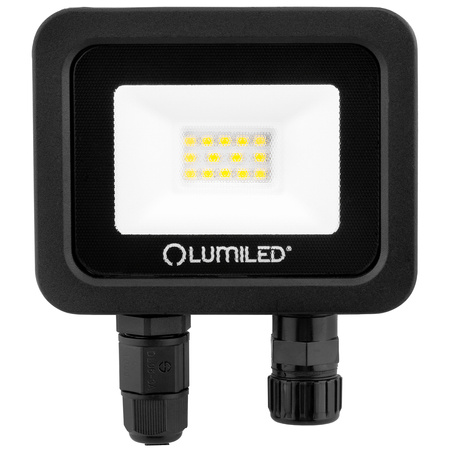 Naświetlacz LED ZUME 10W 1100lm 4000K IP65 Czarny Advanced Lighting Series LUMILED