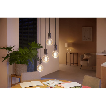 Żarówka LED Globe E27 G95 7W CCT PHILIPS HUE White & Ambiance Filament Bluetooth Zigbee
