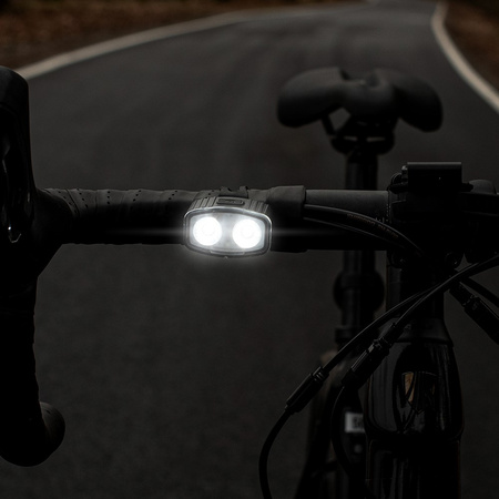 Lampka Latarka Rowerowa Tylna Czerwona USB-C 6 Trybów IP66 MOCNA VAYOX