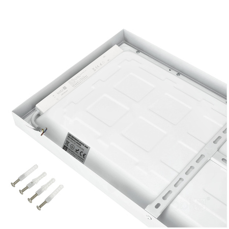 Panel LED Natynkowy 36W 4320lm 4000K 120° Neutralny Biały 30x120cm Brisbane Kobi