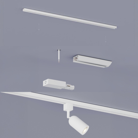 Reflektor Szynowy Lampa na Szynę Oświetleniową Szynoprzewód LED GU10 Biała EasyLink Shea Philips