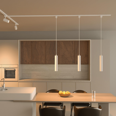 Lampa Wisząca na Szynę Oświetleniową Szynoprzewód LED GU10 Jednofazowa Biała EasyLink Paxie Philips