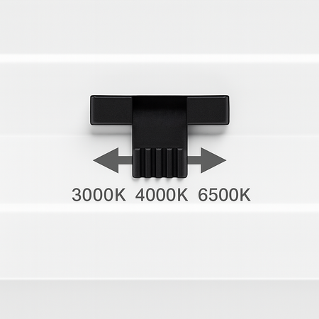 Plafon LED Lampa Sufitowa 24W 2500lm CCT 140° Kwadratowa Natynkowa Biała Videx