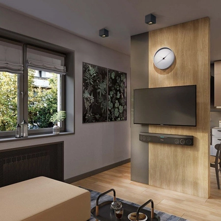 Oprawa Natynkowa SPOT 1x GU10 Ruchoma Czarna OTTO Videx