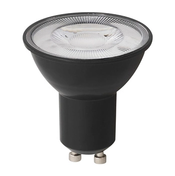 Żarówka LED GU10 Czarna 6,9W = 50W 575lm 6500K Zimna 120° OSRAM Value