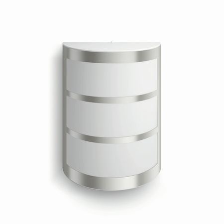 Kinkiet Ogrodowy Lampa Elewacyjna Zewnętrzna LED 6W 600lm 2700K IP44 Srebrna Python Philips