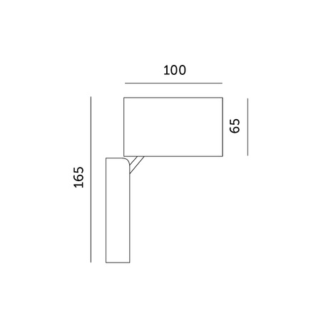 Lampa Ogrodowa Kinkiet Elewacyjny Zewnętrzny GU10 IP44 Szara Quazar Kobi