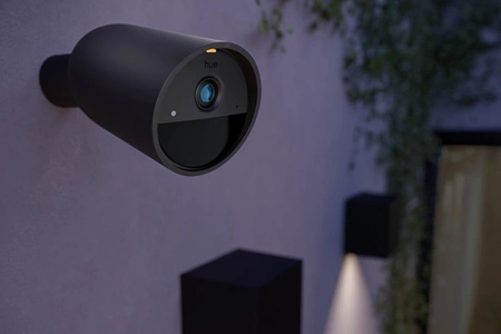 Kamera Zewnętrzna Bateryjna Akumulatorowa IP 1080p Full HD CMOS Czarna Zigbee WiFi SMART Security Camera Secure Philips HUE