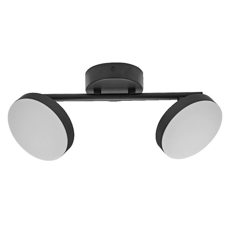 Lampa LED Ścienna Sufitowa Kinkiet Oprawa Natynkowa 10.5W 560lm CCT Dekoracyjna Czarny Spot Moon Ledvance
