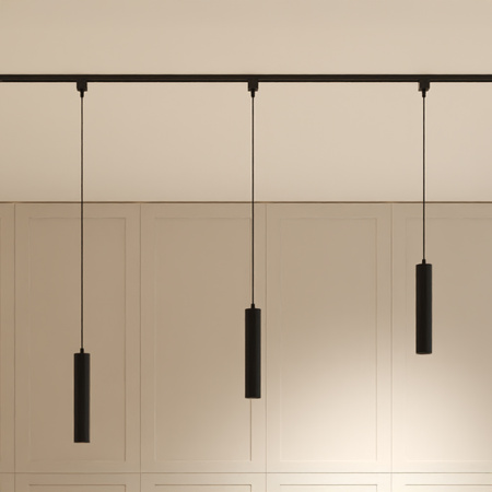 Lampa Wisząca na Szynę Oświetleniową Szynoprzewód LED GU10 Jednofazowa Czarna EasyLink Paxie Philips