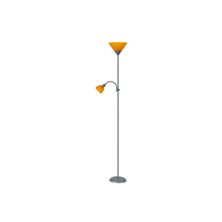 Lampa Stojąca Oprawa Podłogowa E27 Srebrny Klasyczny Action 4026 Rabalux