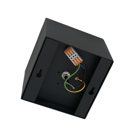 Oprawa Natynkowa Halogenowa Plaza 1xGU10 AR111 Czarna Spot Milagro