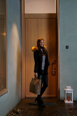 Czujnik Ruchu i Zmierzchu Światła Zewnętrzny LED Szary IP55 Osram