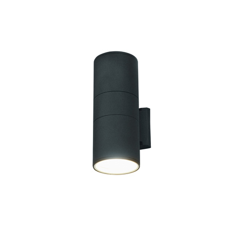 Lampa Ogrodowa Zewnętrzna Kinkiet Elewacyjny Oprawa Natynkowa E27 Grafitowa Wodoodporna IP44 Nowoczesna FOG 3404 Nowodvorski
