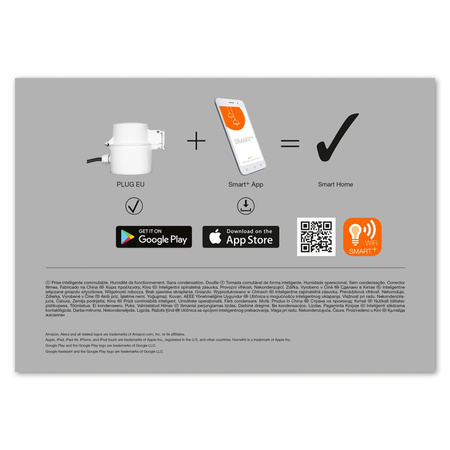 Inteligentne Gniazdko Zewnętrzne EU 230V 3600W 16A Kompatybilne z Pilotem SMART+ WiFi Ledvance