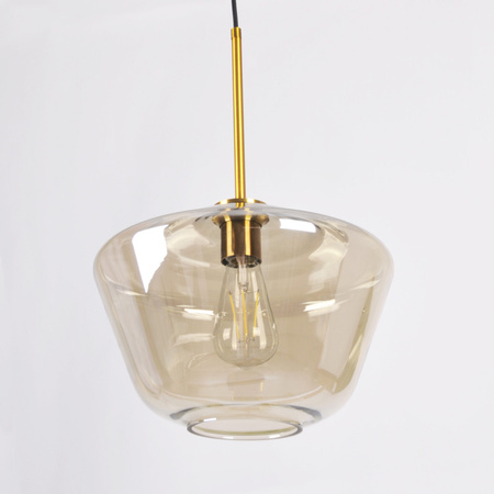 Lampa Sufitowa Wisząca Zwis E27 Złota Grea-m Sanico Goldlux