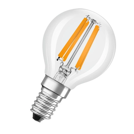 Żarówka LED Kulka E14 P45 4.2W = 40W 470lm 2700K Ciepła 320° CRI97 Ściemnialna Ledvance