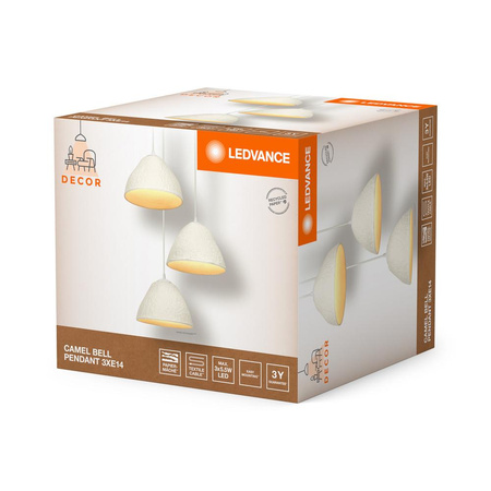 Lampa Sufitowa Wisząca Dekoracyjna E14 Biały Decor Ledvance