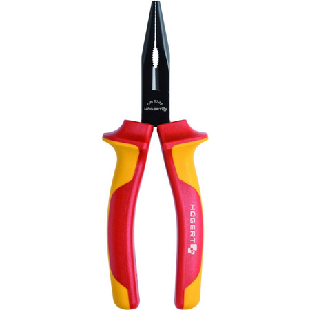 Szczypce Wydłużone Proste 200mm 1000V VDE Hoegert Technik