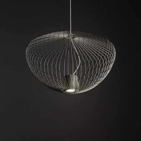 Lampa Sufitowa Wisząca GU10 Szara PUMPKIN M 11244 Nowodvorski