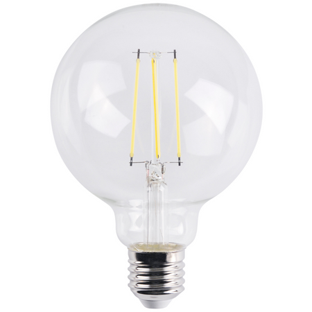 Żarówka LED G95 E27 7.5W 1055lm 4000K Neutralna 280° Filament Sanico Goldlux