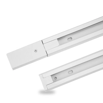 Szynoprzewód Biały Jednofazowy Aluminiowy Szyna Do Reflektorów Szynowych 100cm LUMILED